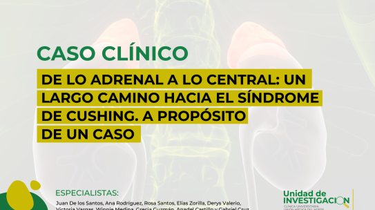 DE LO ADRENAL A LO CENTRAL: UN LARGO CAMINO HACIA EL SÍNDROME DE CUSHING. A PROPÓSITO DE UN CASO